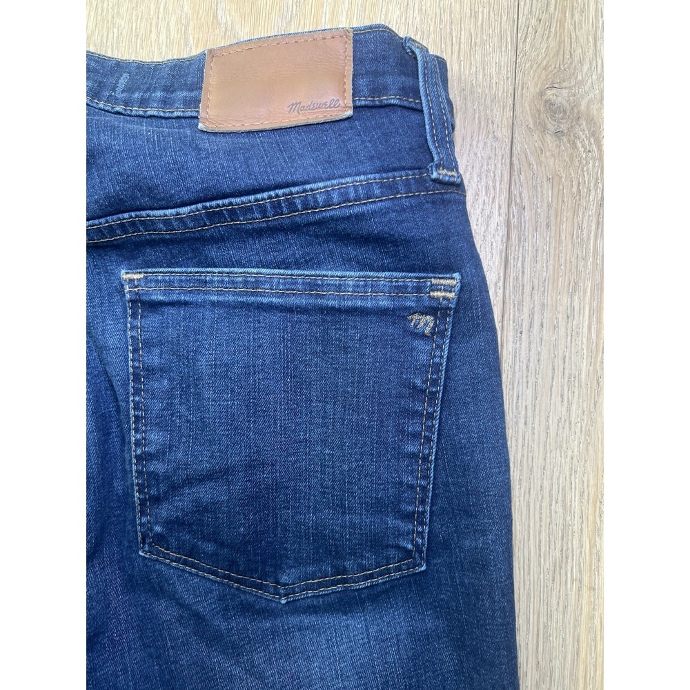 Madewell Women's Blue Jeans 10" High-Rise Skinny Jeans Size 28 - Picture 4 of 8
